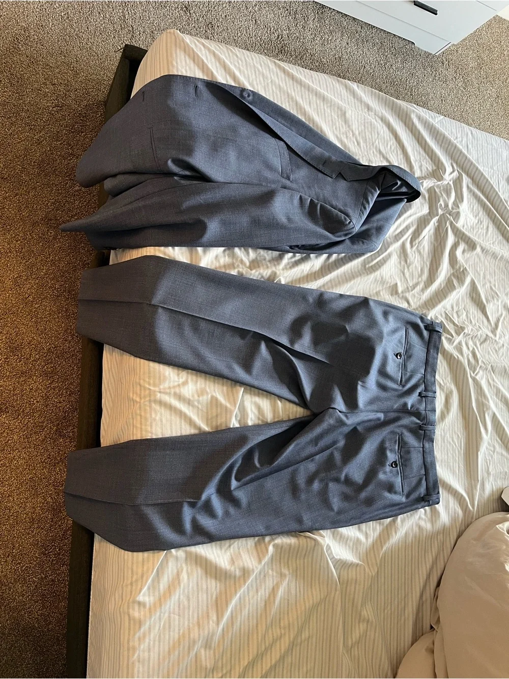 Hugo Boss Men's Charcoal Gray Two-Piece Suit